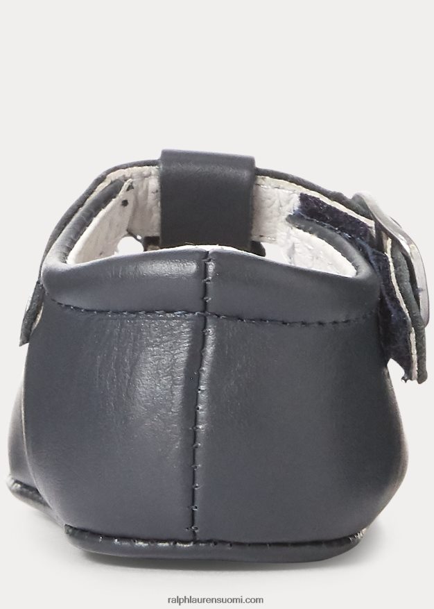 Ralph Lauren vauva laurien nahkainen mekkokenkä 0Z24ZR8135 laivasto