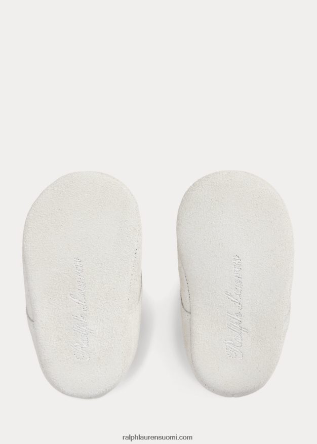 Ralph Lauren vauva burnley tekoshearling mokkanahkasaappaat 0Z24ZR8351 pergamentti kerma