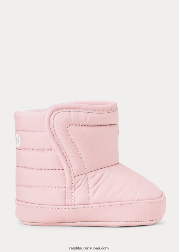 Ralph Lauren vauva hamilten ii ez boot 0Z24ZR8349 vaaleanpunainen nylon
