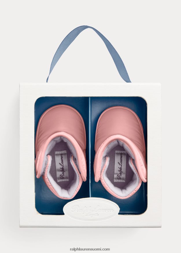 Ralph Lauren vauva hamilten ii ez boot 0Z24ZR8349 vaaleanpunainen nylon