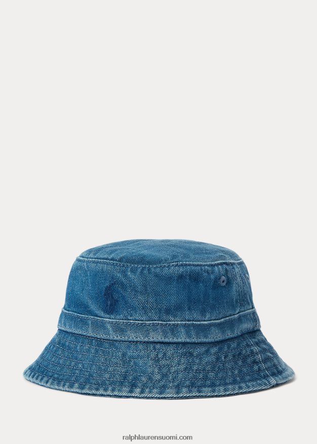 Ralph Lauren vauva indigovärjätty farkkuhattu 0Z24ZR8018 keskipesu denim