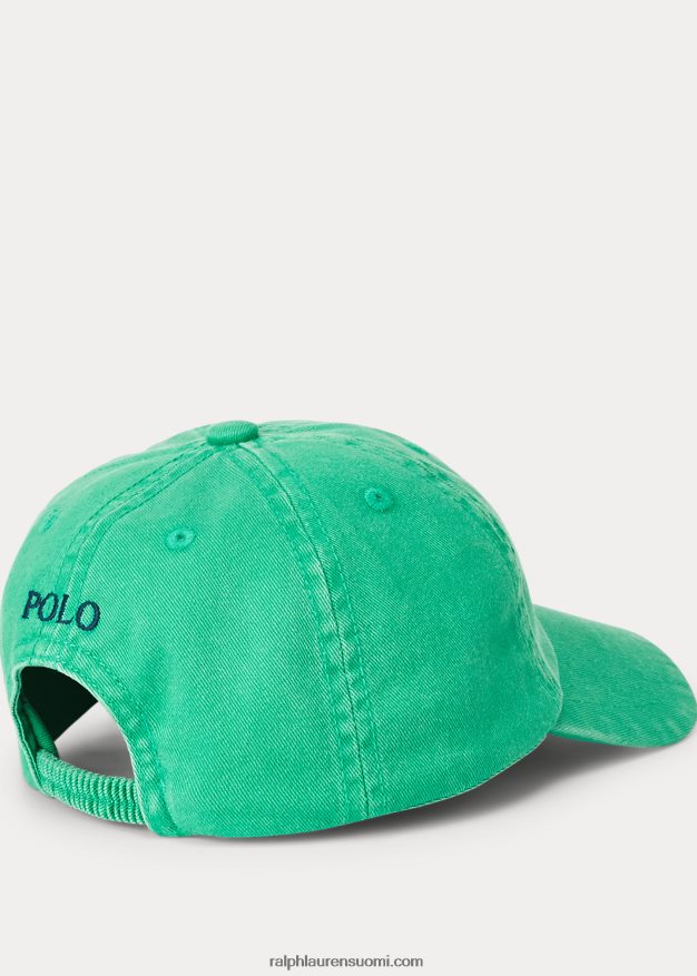 Ralph Lauren vauva puuvillatvilline baseball-lippis 0Z24ZR8334