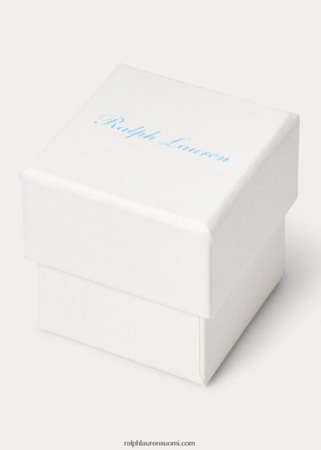 Ralph Lauren vauva karhun sterlinghopea hammaslaatikko 0Z24ZR8116 hopea