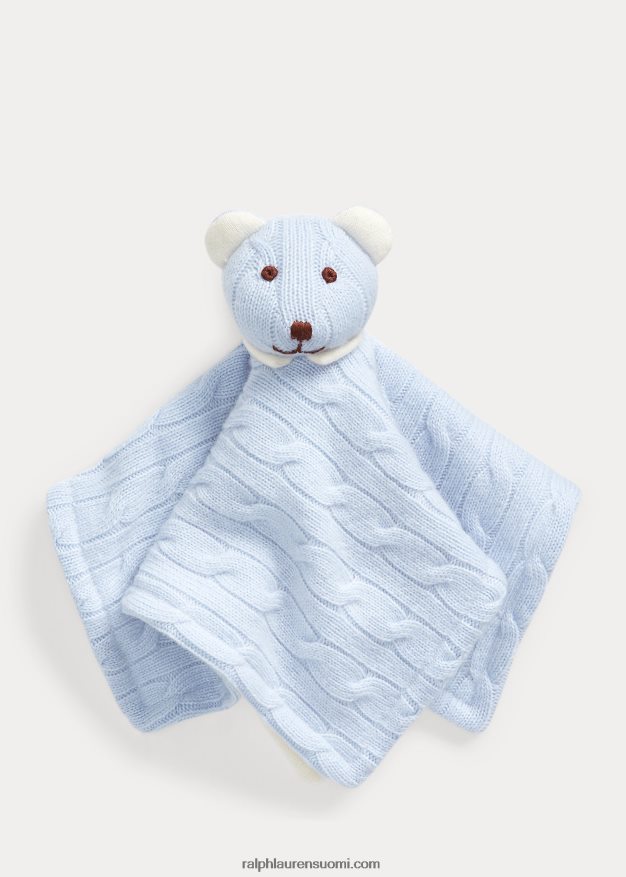 Ralph Lauren vauva kashmir karhu rakas peitto 0Z24ZR8094 helmensininen