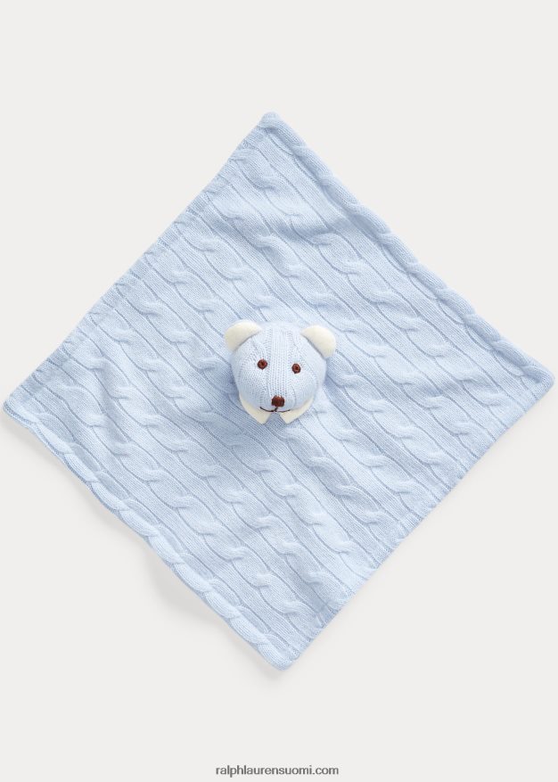 Ralph Lauren vauva kashmir karhu rakas peitto 0Z24ZR8094 helmensininen