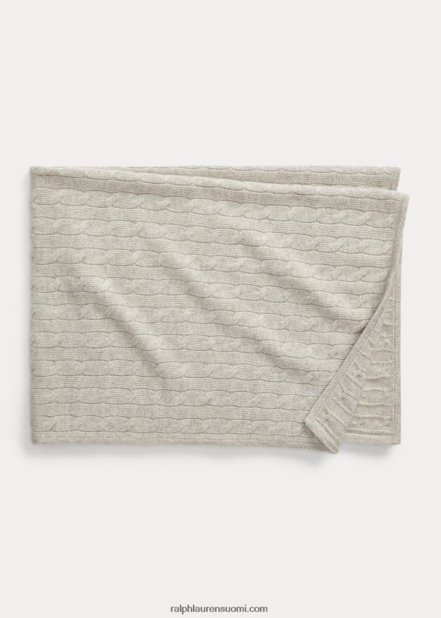 Ralph Lauren vauva kashmir peitto 0Z24ZR8070 vaaleanharmaa kanerva