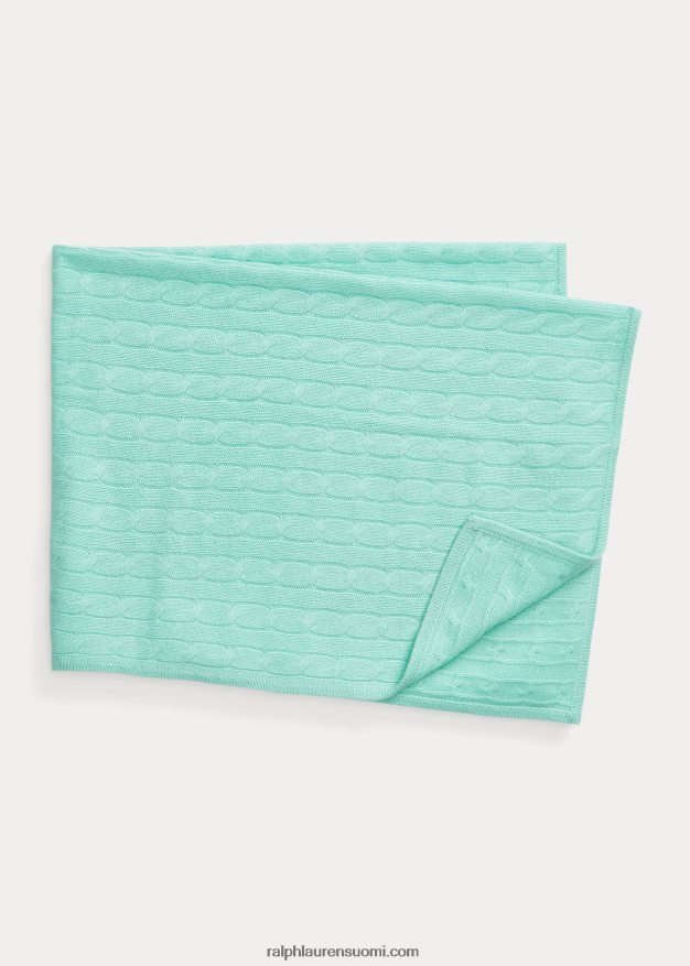 Ralph Lauren vauva kashmir peitto 0Z24ZR8074 turkoosi