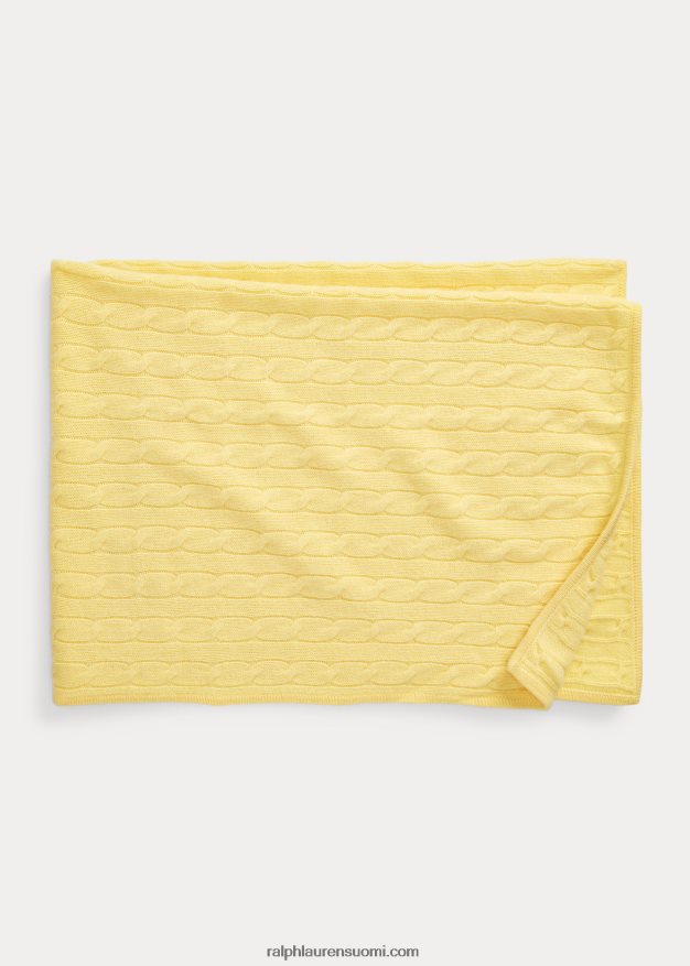 Ralph Lauren vauva kashmir peitto 0Z24ZR8077 beekman keltainen