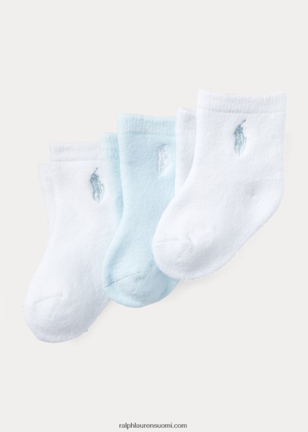 Ralph Lauren vauva täysi frotee miehistö 3 kpl 0Z24ZR8053