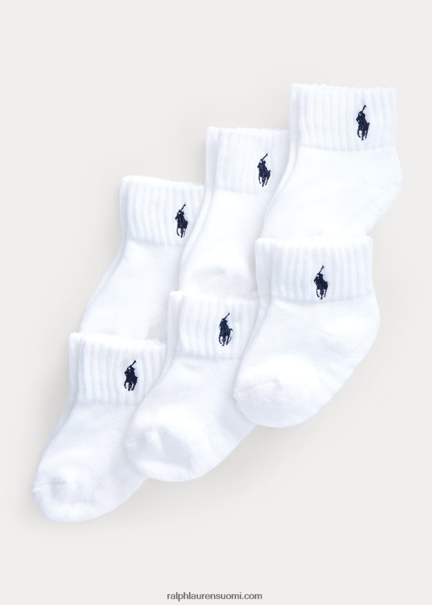 Ralph Lauren vauva tarrainneljännessukka 6 kpl 0Z24ZR8046