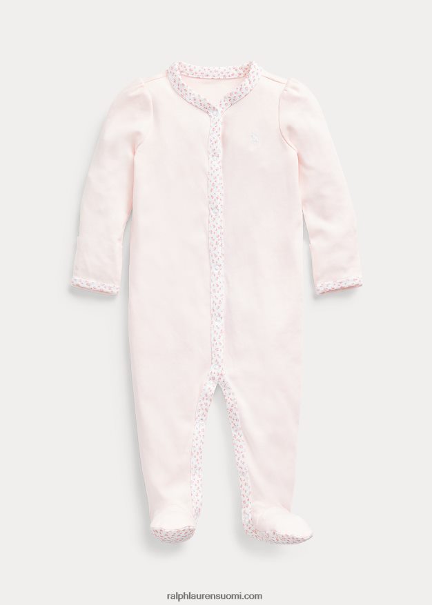 Ralph Lauren vauva kukkakoristeinen haalari 0Z24ZR7715 herkkä pinkki