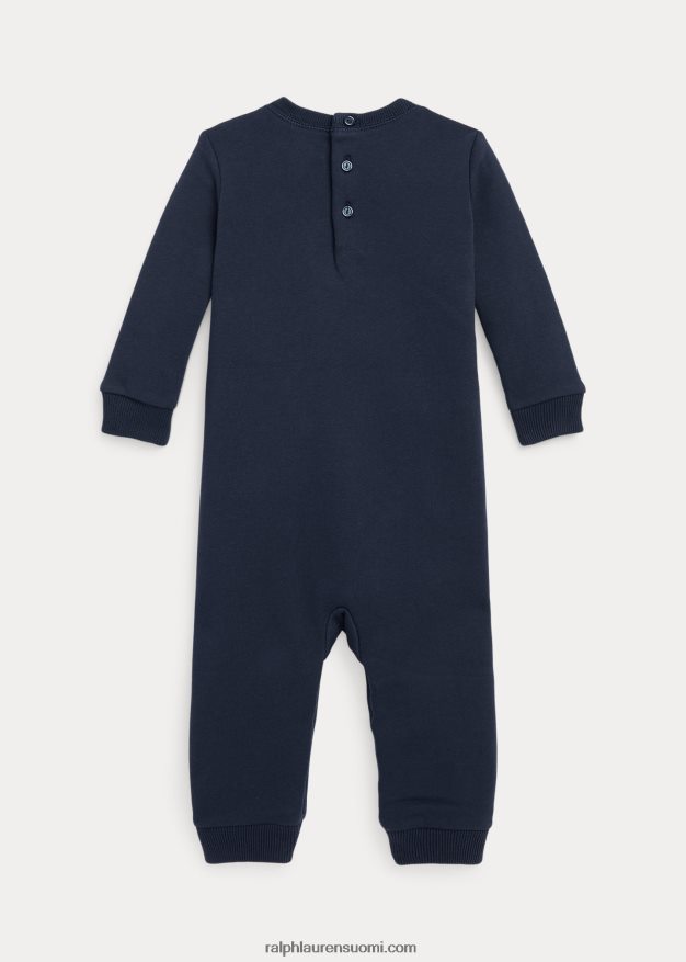 Ralph Lauren vauva logo fleece haalari 0Z24ZR8172 risteilylaivasto