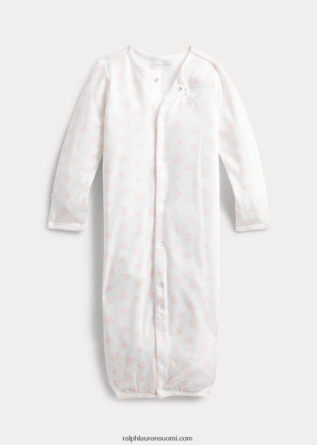 Ralph Lauren vauva luomupuuvillasta avohaalari 0Z24ZR8176 pinkki multi