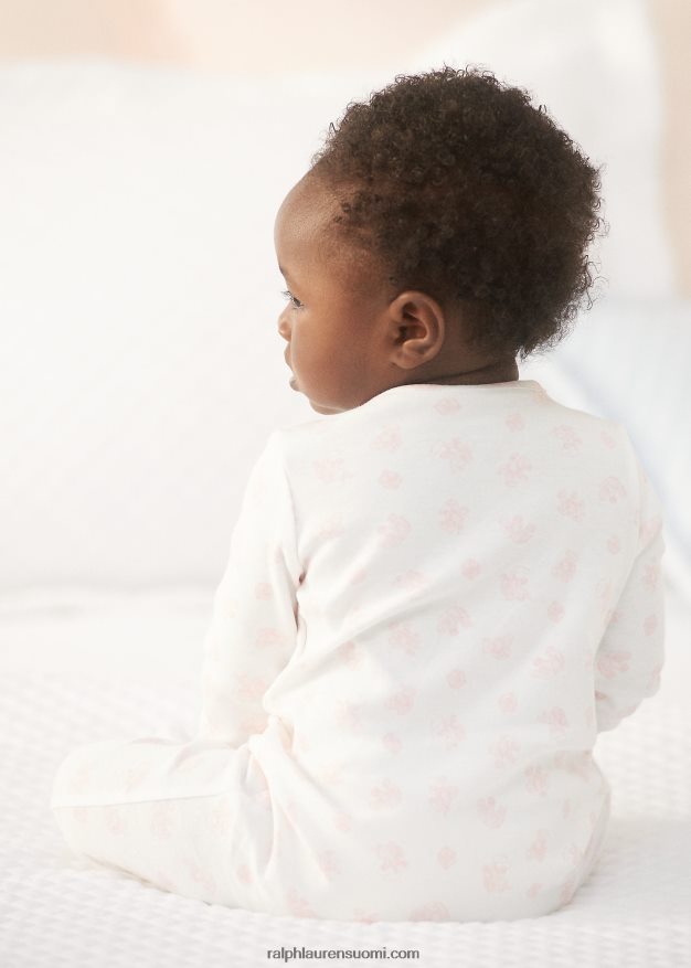 Ralph Lauren vauva luomupuuvillasta avohaalari 0Z24ZR8176 pinkki multi