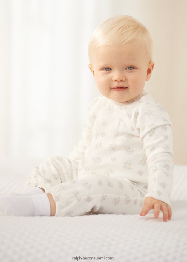 Ralph Lauren vauva puuvillainen avohaalari 0Z24ZR8178