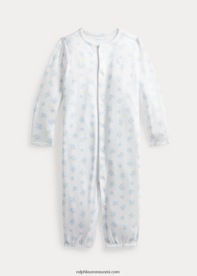 Ralph Lauren vauva puuvillainen avohaalari 0Z24ZR8179 sininen multi