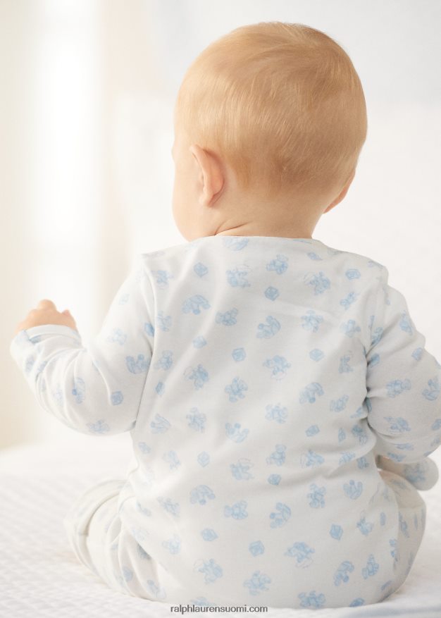 Ralph Lauren vauva puuvillainen avohaalari 0Z24ZR8179 sininen multi