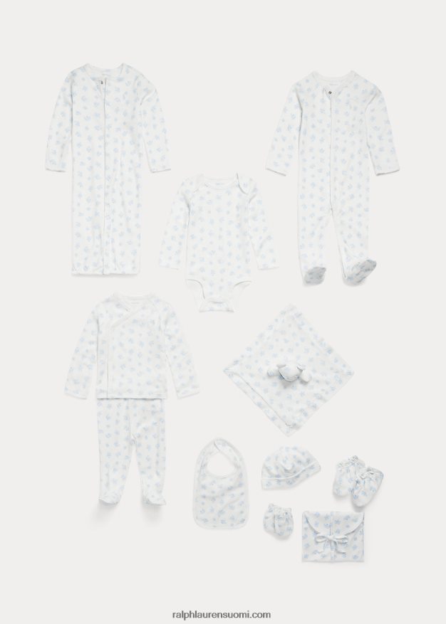 Ralph Lauren vauva puuvillainen avohaalari 0Z24ZR8179 sininen multi