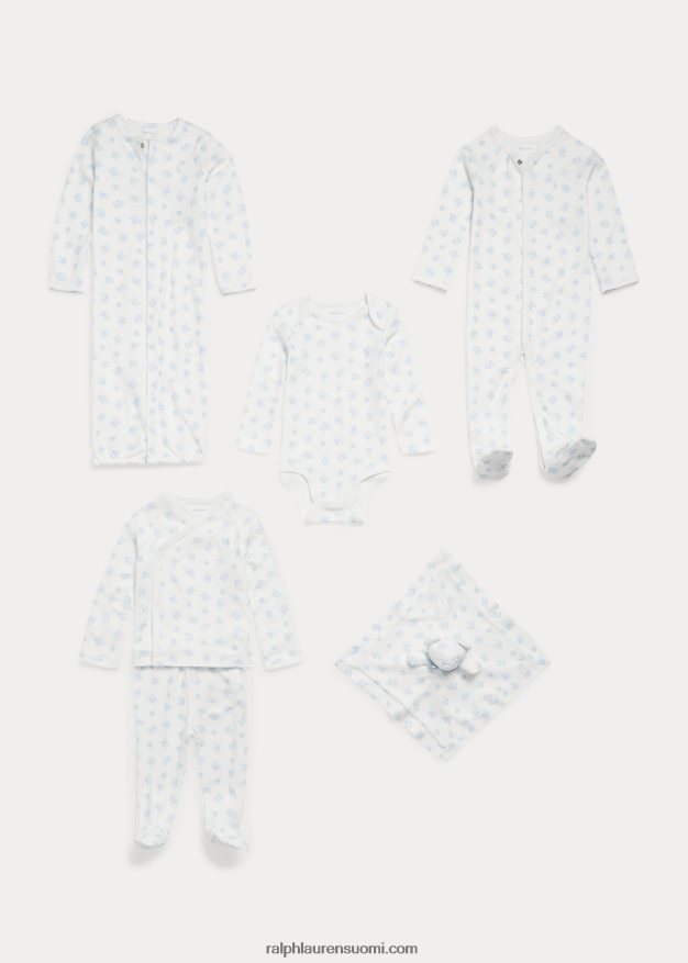 Ralph Lauren vauva puuvillainen avohaalari 0Z24ZR8179 sininen multi