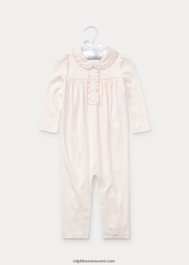 Ralph Lauren vauva puuvillainen poolohaalari 0Z24ZR7747 herkkä pinkki