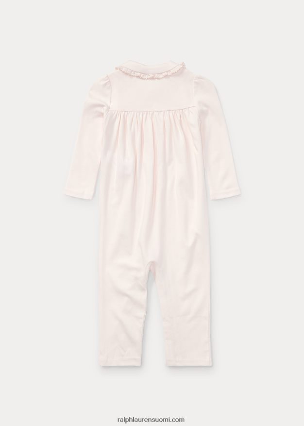 Ralph Lauren vauva puuvillainen poolohaalari 0Z24ZR7747 herkkä pinkki