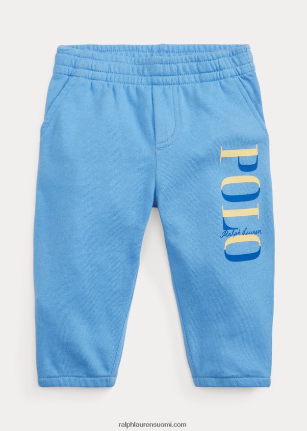 Ralph Lauren vauva logo spa frotee verkkarit 0Z24ZR8311 satamasaaren sininen