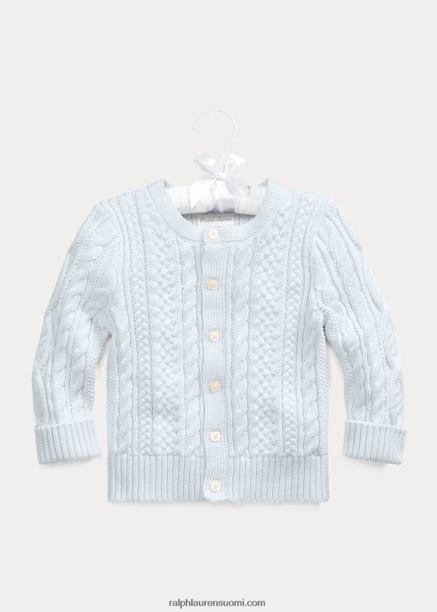 Ralph Lauren vauva aran-neulottu puuvillaneuletakki 0Z24ZR8325