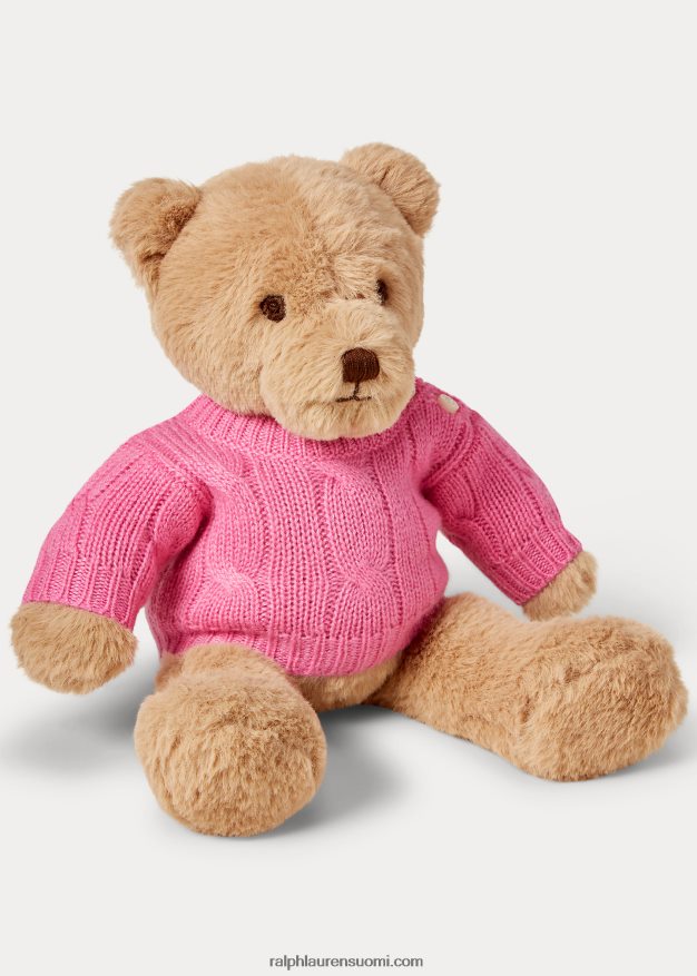 Ralph Lauren vauva pieni poolo bear kashmir villapaita 0Z24ZR8107 hammond pinkki