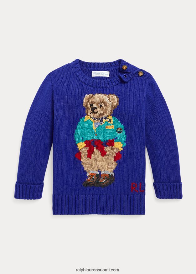 Ralph Lauren vauva polo bear crewneck neule 0Z24ZR8319 kaupungin kuninkaallinen