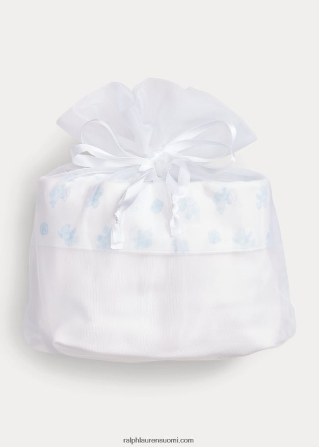 Ralph Lauren vauva puuvillainen 7-osainen lahjasetti 0Z24ZR7814 berylinsininen multi