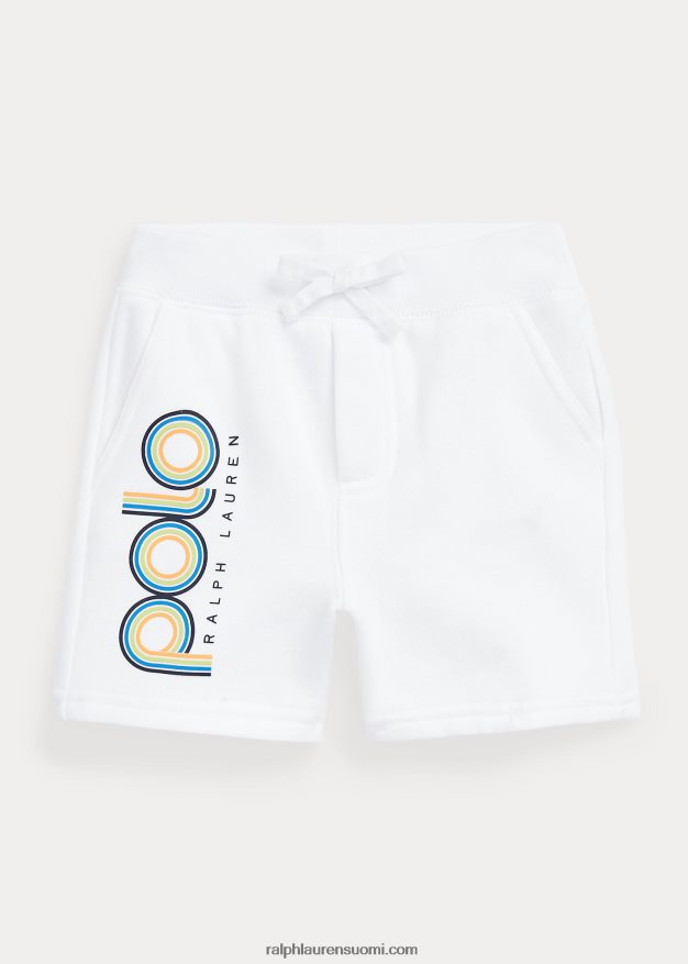 Ralph Lauren vauva logo fleece lyhyt 0Z24ZR7926 valkoinen