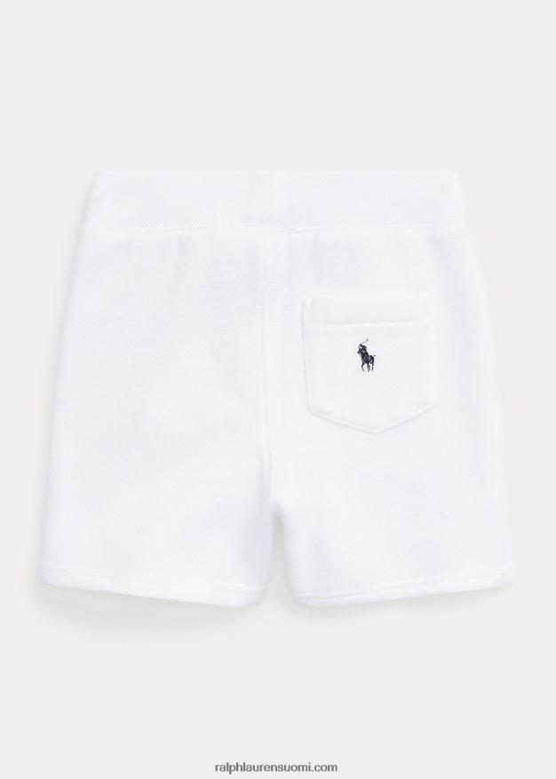 Ralph Lauren vauva logo fleece lyhyt 0Z24ZR7926 valkoinen