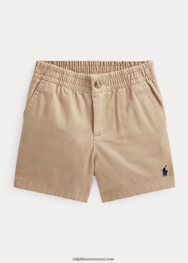 Ralph Lauren vauva polo prepster flex abrasion twill short 0Z24ZR7903 khaki-kukkula