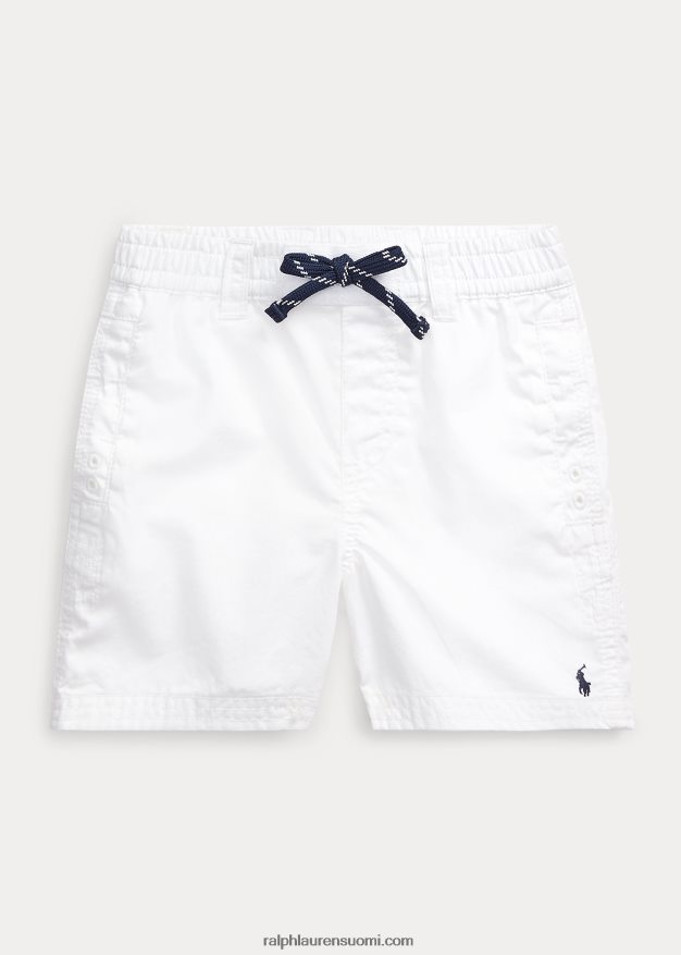 Ralph Lauren vauva puuvillainen chino lyhyt 0Z24ZR7909 valkoinen