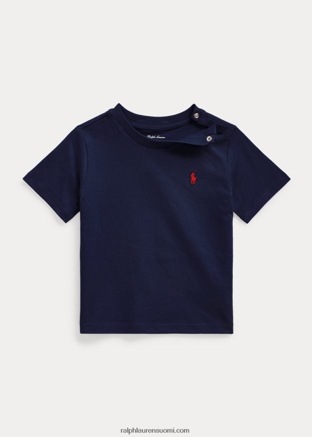 Ralph Lauren vauva crewneck puuvillatrikoosta 0Z24ZR7885 risteilylaivasto
