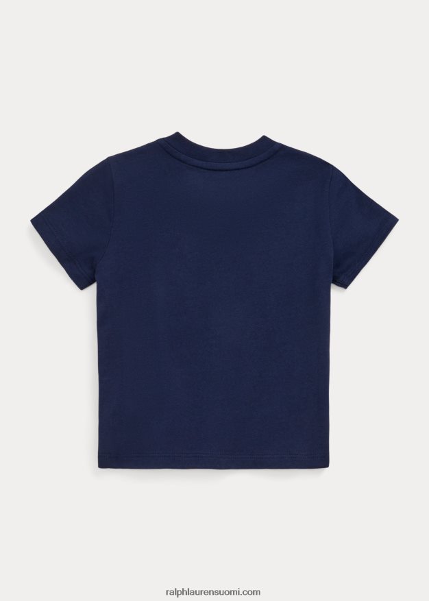Ralph Lauren vauva logolla puuvillatrikoo 0Z24ZR8257 risteilylaivasto