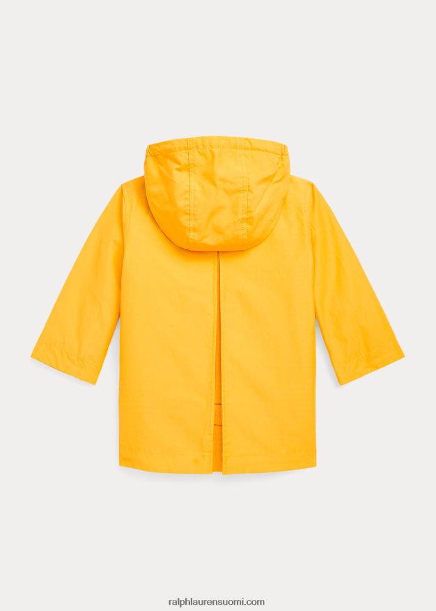 Ralph Lauren vauva hupullinen sadetakki 0Z24ZR8330 liukas keltainen