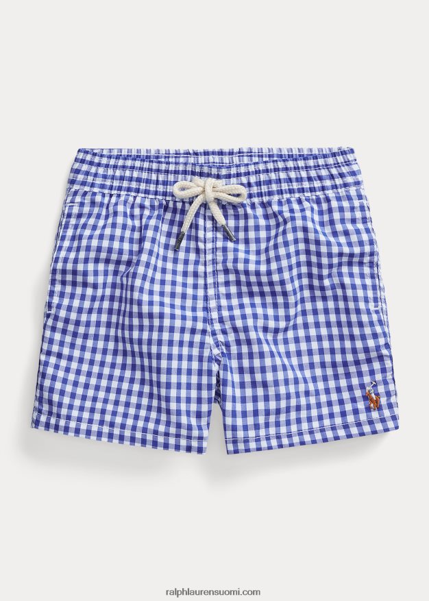 Ralph Lauren vauva matkustajan uimahousu 0Z24ZR7931 risteily kuninkaallinen gingham