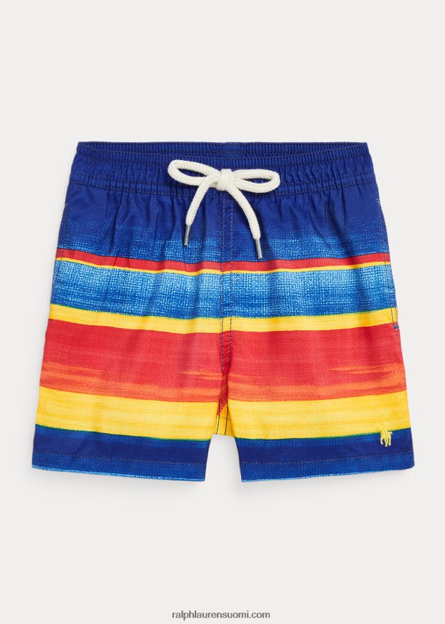 Ralph Lauren vauva matkustajan uimahousu 0Z24ZR7943 sininen/keltainen raita