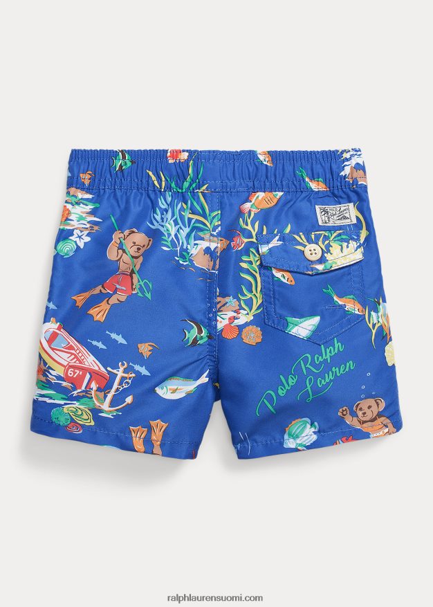 Ralph Lauren vauva matkustava poolokarhu uimahousu 0Z24ZR7930 liigat alla