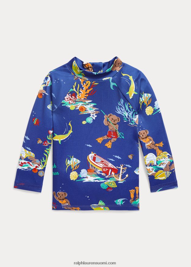 Ralph Lauren vauva poolo karhu suorituskyky jersey ihottuma vartija 0Z24ZR7950 liigat alla