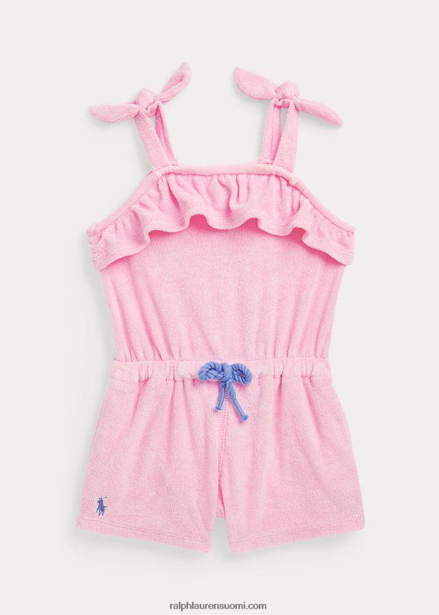 Ralph Lauren vauva röyhelöinen froteepusero 0Z24ZR7955 karmelin pinkki