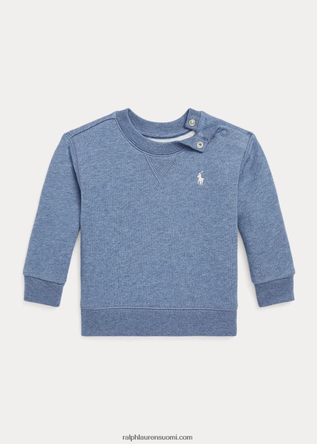 Ralph Lauren vauva fleece crewneck collegepaita 0Z24ZR7977 maalarit sininen kanerva