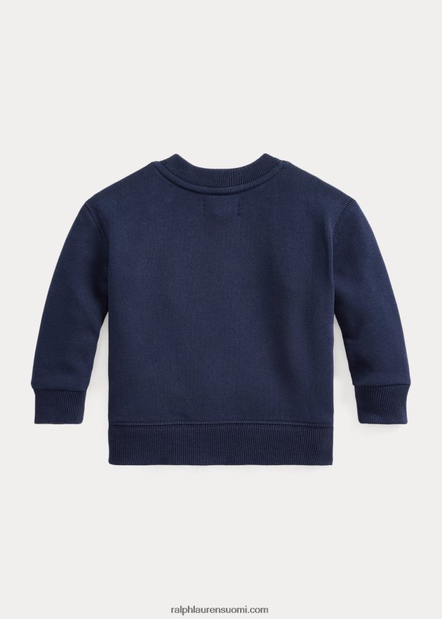 Ralph Lauren vauva logo fleece collegepaita 0Z24ZR8306 risteilylaivasto
