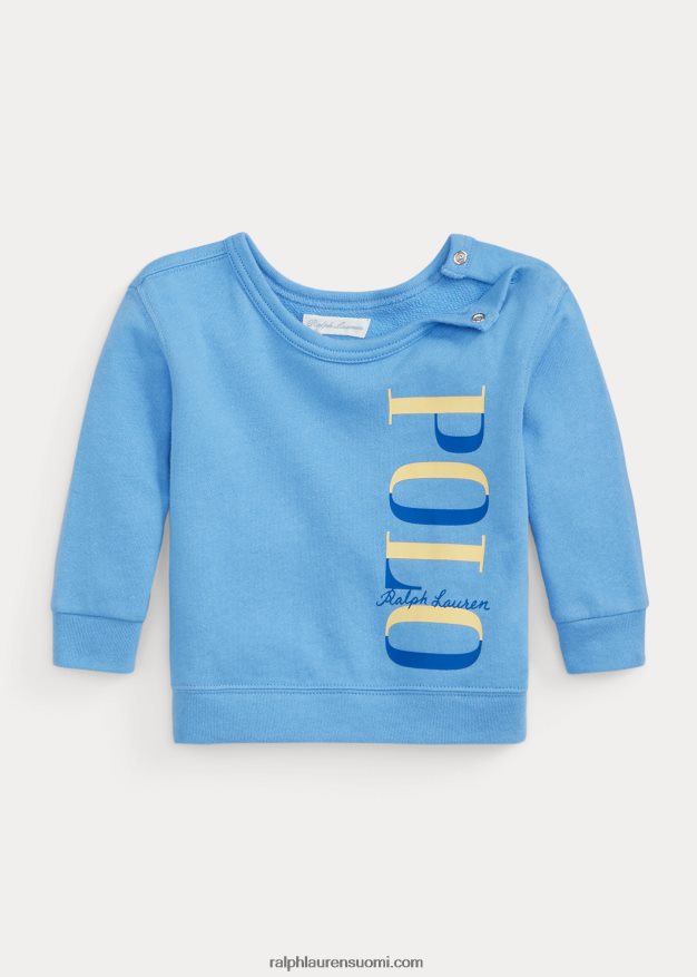 Ralph Lauren vauva logollinen spa froteepaita 0Z24ZR8302 satamasaaren sininen