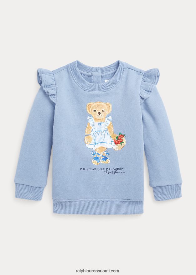 Ralph Lauren vauva poolo bear fleece paita 0Z24ZR7978 kanava sininen